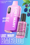Lost Mary BM6000 Engangs Vape (Æske Med 10 Stk)
