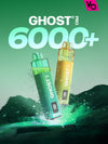 Ghost Pro 6000+ Puffs Engangs Vape (æske med 10 stk)