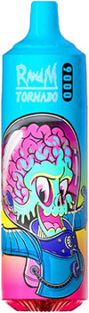 RandM Tornado 9000 Nul Nikotin Engangs Vape (æske med 10 stk)