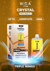 The Crystal Pro Max + 10000 Engangs Vape Pod (æske med 10 stk)