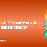 What Role Does Battery Capacity Play in the RAndM Tornado 9000 Performance?