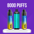 8000 Puffs